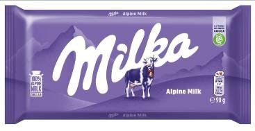 Milka Шоколад млечен 90г